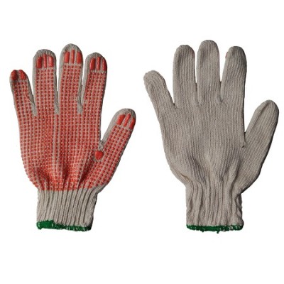 OH-Găng tay len chấm hạt nhựa PVC (60g)